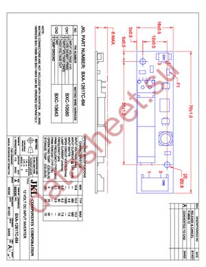 BXA-12617C-6M datasheet  